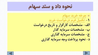 سرمایه گذاری در بورس اوراق بهادار تهران