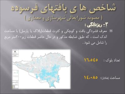 بافت های فرسوده شهر تهران (برنامه ها و رویکردها)